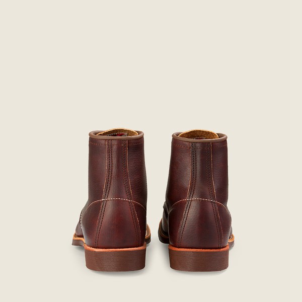 Heritage Støvler Herre - Red Wing Blacksmith - 6-Inch Oil-Slick Læder - Mørkebrune - BDKWPV-589